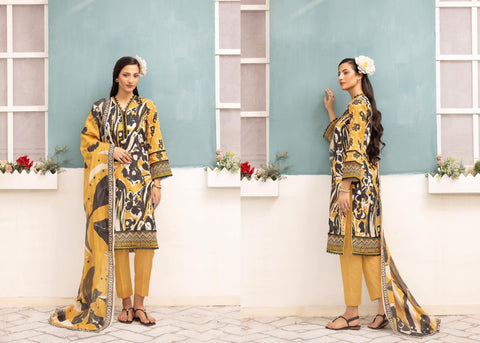 MULTICOLOR PRINTED LAWN