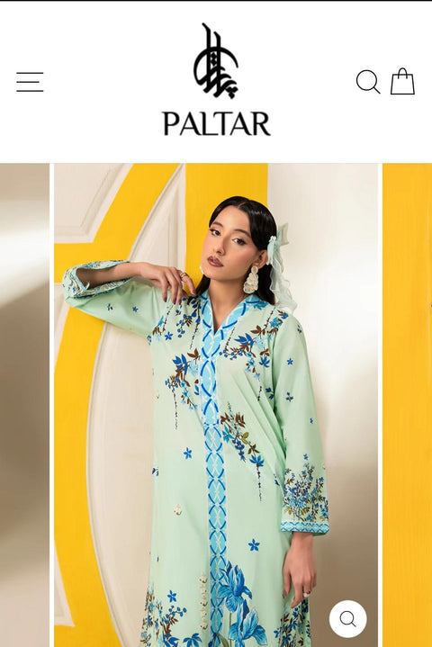 BLUE  LAWN 2PC