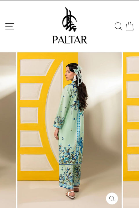 BLUE  LAWN 2PC