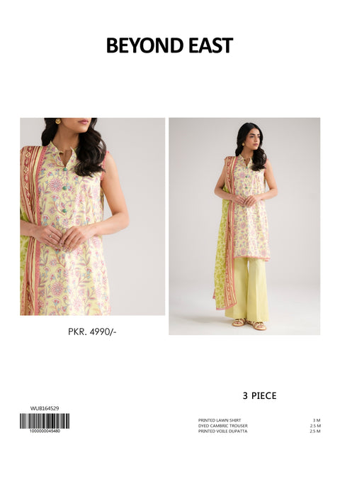FLORAL PRINTED PREMIUM LAWN 2PC