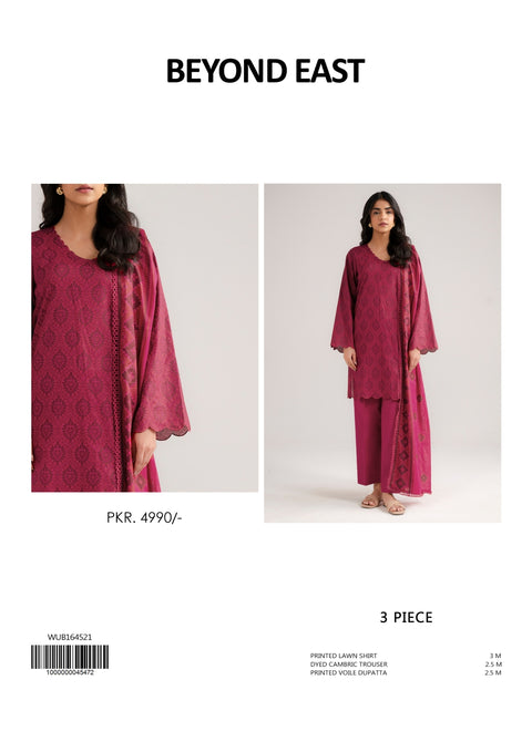 FLORAL PRINTED PREMIUM LAWN 2PC