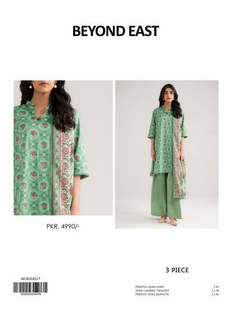 FLORAL PRINTED PREMIUM LAWN 2PC