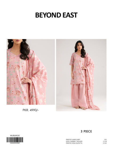 FLORAL PRINTED PREMIUM LAWN 2PC